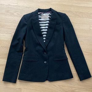 Banana Republic pant suit black, slim fit